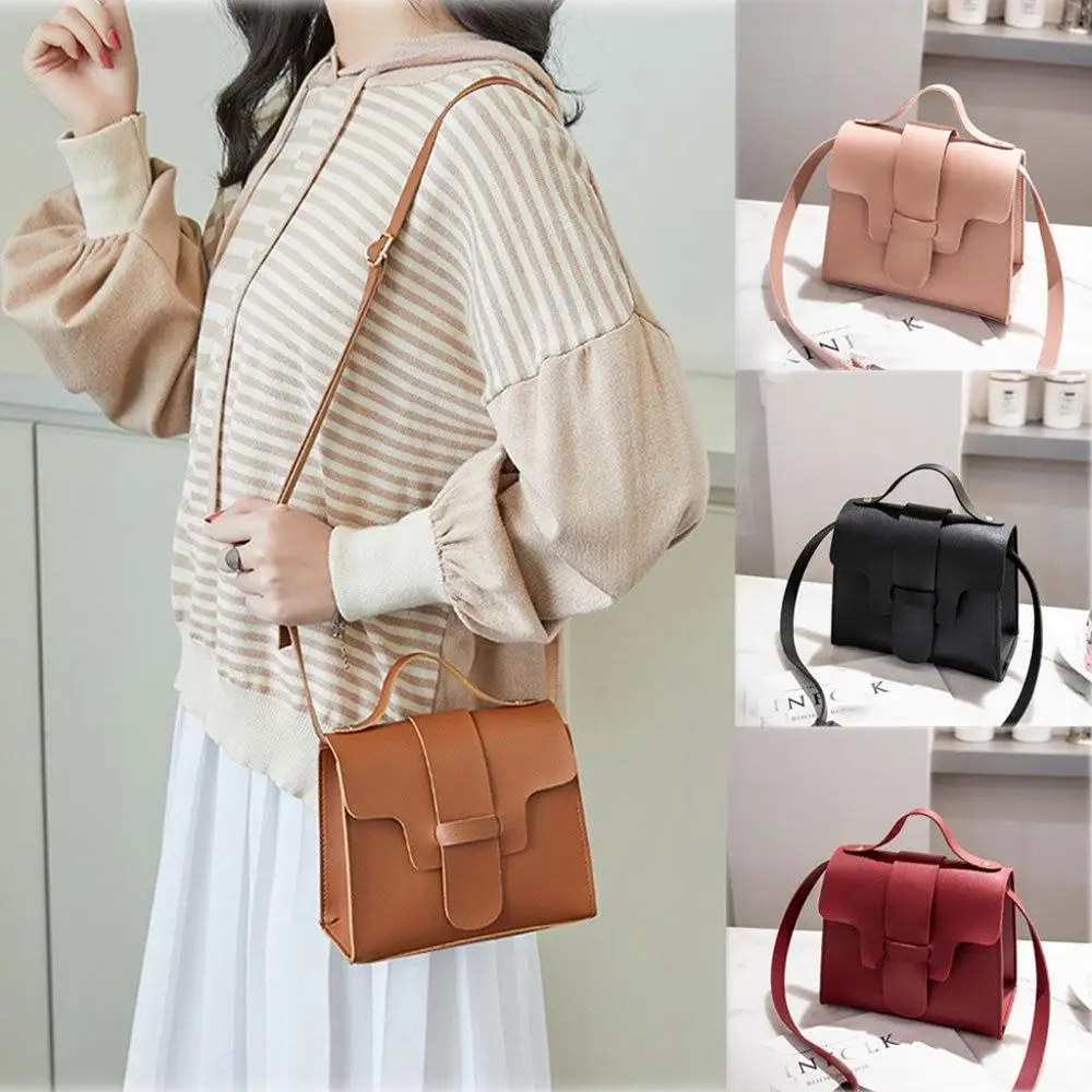 Women's Fashion Solid Crossbody Bag Casual Handbag High Quality Leather Shoulder Bags
Women's Fashion Solid Crossbody Bag Casual Handbag High Quality Leather Shoulder Bags