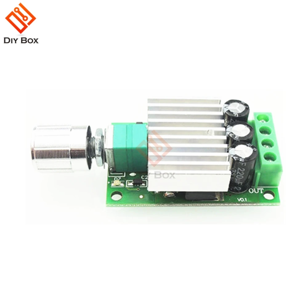 10A 12V-30V PWM DC Motor Speed Controller Adjustable Speed Regulator Governer 12V 24V Fan RC Motor Speed Control Heat Sink
10A 12V-30V PWM DC Motor Speed Controller Adjustable Speed Regulator Governer 12V 24V Fan RC Motor Speed Control Heat Sink