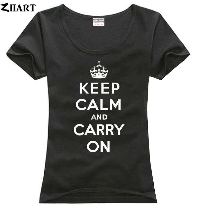 keep calm and carry on imperial crown couple clothes girl woman female o-neck cotton short-sleeve T-shirt
keep calm and carry on imperial crown couple clothes girl woman female o-neck cotton short-sleeve T-shirt