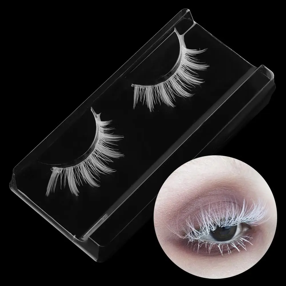 NEW Eye Makeup Soft White False Eyelashes Long Cross Lashes Extension Cosplay Fake Eye lashes Makeup Tools
NEW Eye Makeup Soft White False Eyelashes Long Cross Lashes Extension Cosplay Fake Eye lashes Makeup Tools