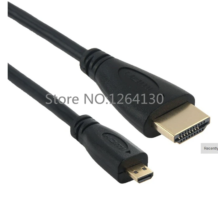 HDMI Cable 1M 1.5M 3M 5M Micro HDMI to HDMI Male to Male 1.4v 3D Adapter Convertor
HDMI Cable 1M 1.5M 3M 5M Micro HDMI to HDMI Male to Male 1.4v 3D Adapter Convertor