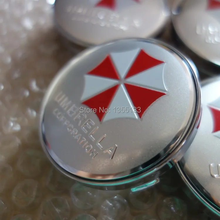 4pcs 60mm UMBRELLA CORPORATION logo Car emblem Wheel Center Hub Cap Badge logo cover Car styling
4pcs 60mm UMBRELLA CORPORATION logo Car emblem Wheel Center Hub Cap Badge logo cover Car styling