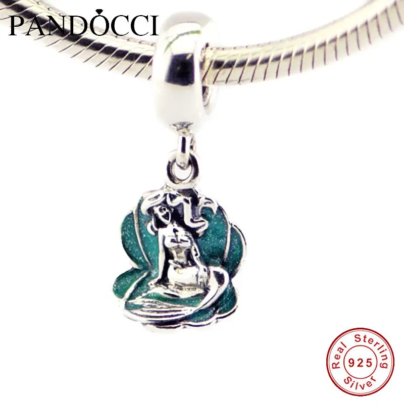 Fits Pandora Charms Bracelet Ariel in a Shell Pendant 100% Original 925 Sterling Silver DIY Beads for Jewelry Making PANDOCCI
Fits Pandora Charms Bracelet Ariel in a Shell Pendant 100% Original 925 Sterling Silver DIY Beads for Jewelry Making PANDOCCI