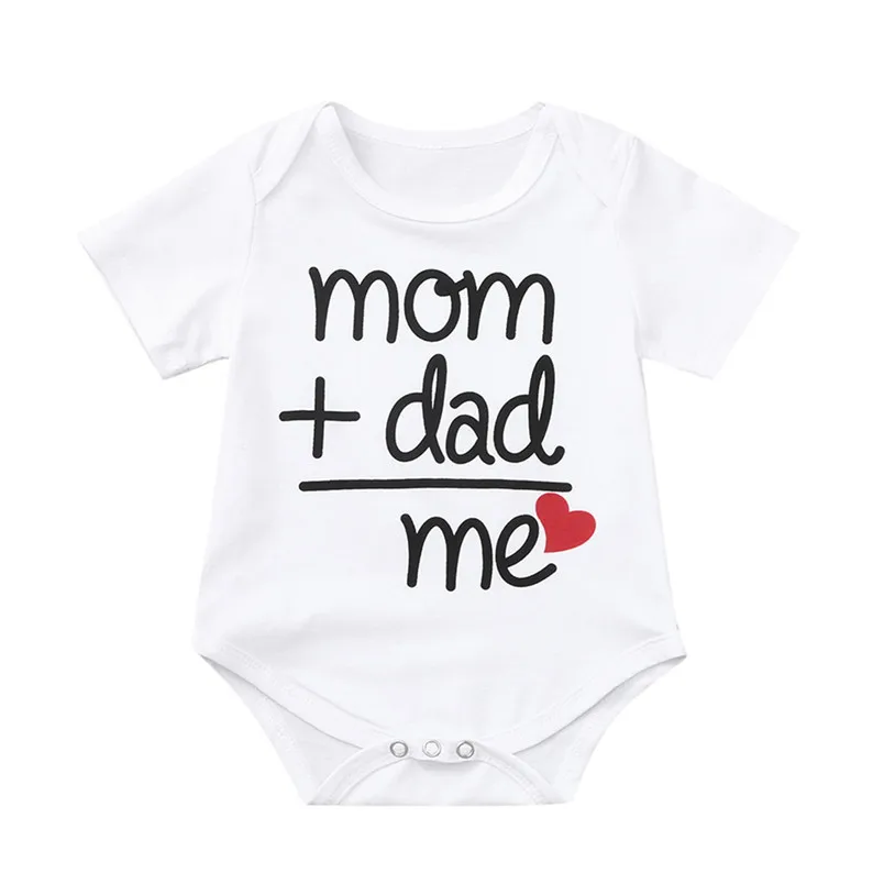 Newborn Baby Girls Boys Letter Printed Tops Bodysuit Romper Clothes New Fashion Baby Girls And Boys Romper 30AP18 (16)