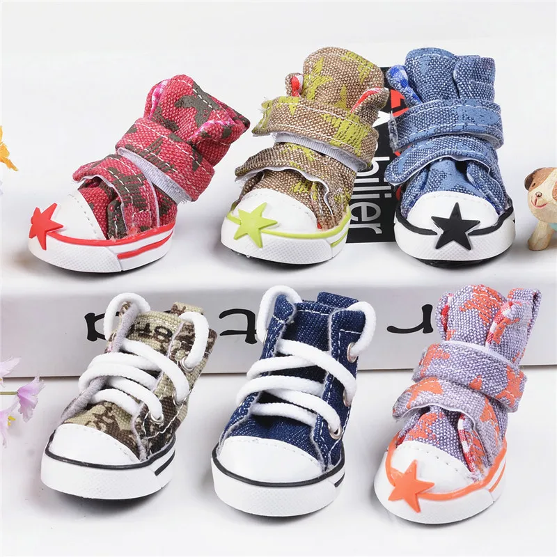 4PCS/Set Fashion Pet Dog Star Pattern Shoes Outdoor Casual Canvas Sneakers For Teddy Small Dogs PS703
4PCS/Set Fashion Pet Dog Star Pattern Shoes Outdoor Casual Canvas Sneakers For Teddy Small Dogs PS703