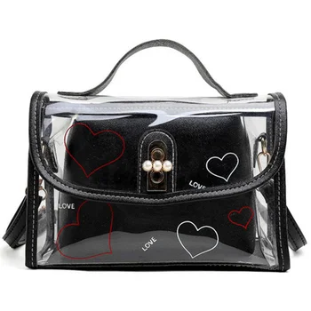 New Ladies Fashion Messenger Bag Transparent Bag Female Trend Jelly Bag Ladies Shoulder Messenger Bag Small Square Bag
New Ladies Fashion Messenger Bag Transparent Bag Female Trend Jelly Bag Ladies Shoulder Messenger Bag Small Square Bag