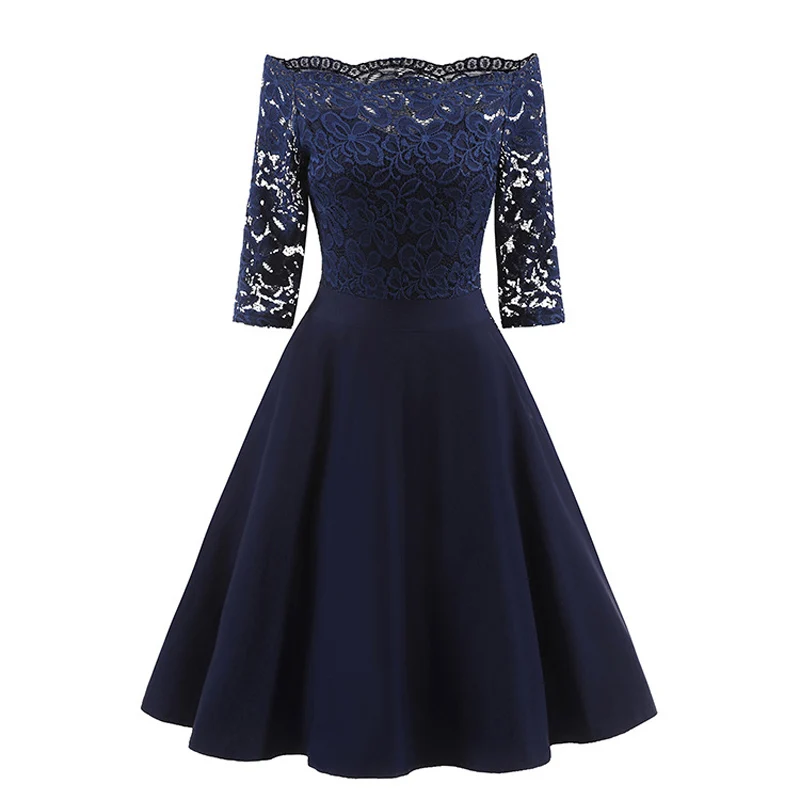 Fashion women daily lace dress ladies dance party dresses girl New bridesmaid clothe woman Big swing dress for women's clothing
Fashion women daily lace dress ladies dance party dresses girl New bridesmaid clothe woman Big swing dress for women's clothing