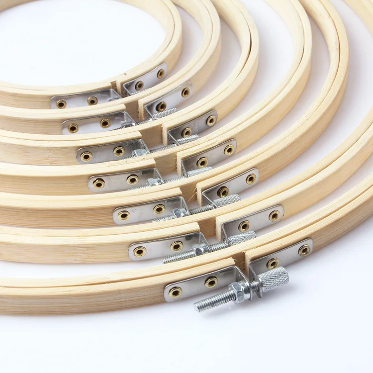 Sewing Tool Round Wooden Embroidery Hoops Frame Set Bamboo Embroidery Hoop Rings for DIY Cross Stitch Needle Craft Tool
Sewing Tool Round Wooden Embroidery Hoops Frame Set Bamboo Embroidery Hoop Rings for DIY Cross Stitch Needle Craft Tool