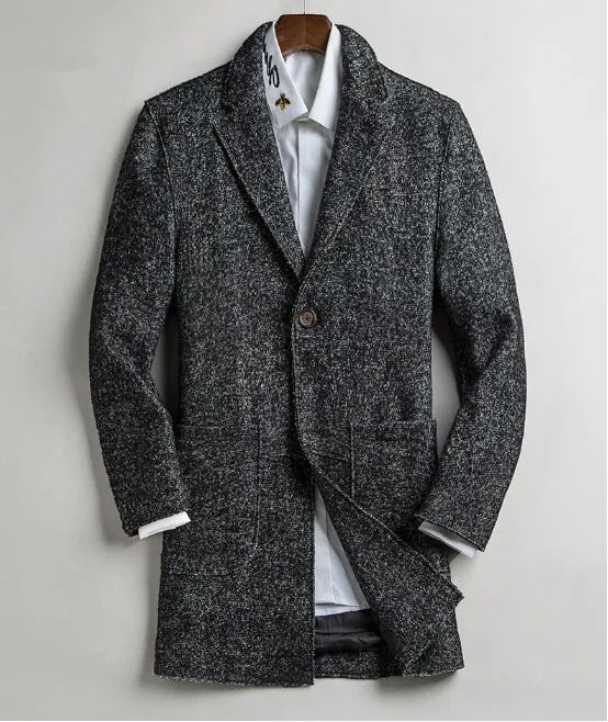 Woolen Blazer For Men Slim Fashion Spring Men'S Wool Blazer Male Casual Suit Jacket Warm 4 Colors Business Coat A5115
Woolen Blazer For Men Slim Fashion Spring Men'S Wool Blazer Male Casual Suit Jacket Warm 4 Colors Business Coat A5115