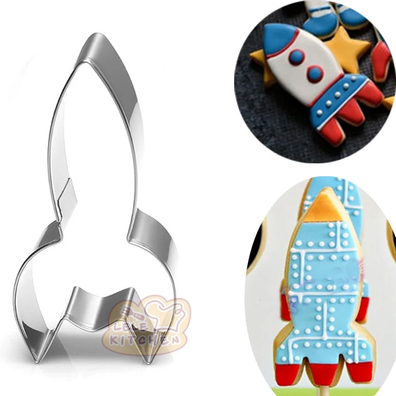 1pcs Rocket Moldes Metal Cookie Cutters gateau reposteria patisserie Biscuit Mould Pastry Fondant Cake Decorating Tools Bakery
1pcs Rocket Moldes Metal Cookie Cutters gateau reposteria patisserie Biscuit Mould Pastry Fondant Cake Decorating Tools Bakery