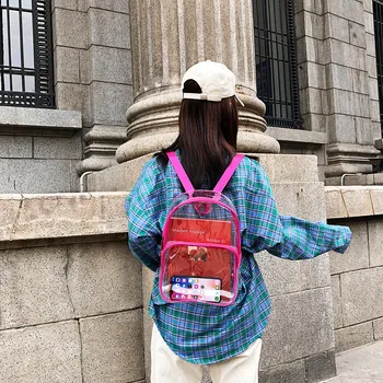 Backpack Women Transparent PVC Sequins Fashion Multi-purpose Student Bag Backpack Casual Bag Mochila Feminina
Backpack Women Transparent PVC Sequins Fashion Multi-purpose Student Bag Backpack Casual Bag Mochila Feminina