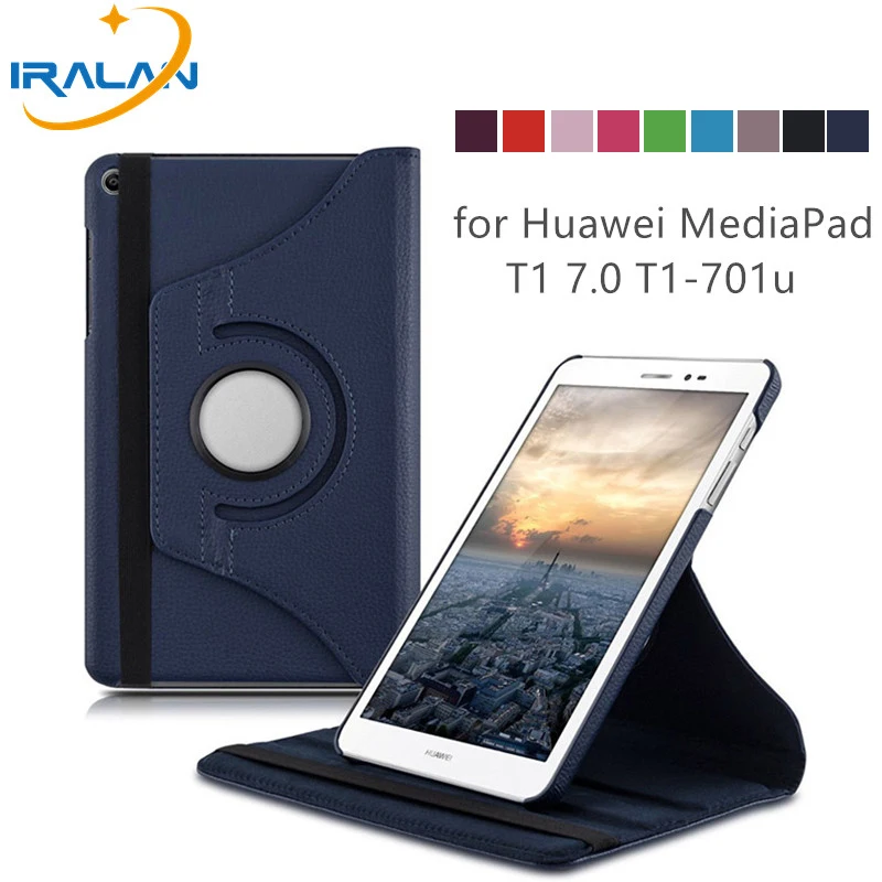360 Rotating Leather Case For Huawei MediaPad T1 701u Tablet Cases For Huawei T1 7.0 T1-701u Sleep wake up Flip Stand Cover+Pen
360 Rotating Leather Case For Huawei MediaPad T1 701u Tablet Cases For Huawei T1 7.0 T1-701u Sleep wake up Flip Stand Cover+Pen