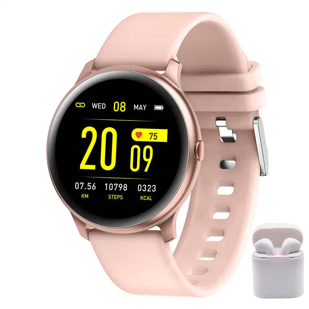 KW19 Smart watch Women Men Heart rate monitor Bluetooth Sport Smartwatch Fitness tracker For Android IOS with bluetooth earphone
KW19 Smart watch Women Men Heart rate monitor Bluetooth Sport Smartwatch Fitness tracker For Android IOS with bluetooth earphone