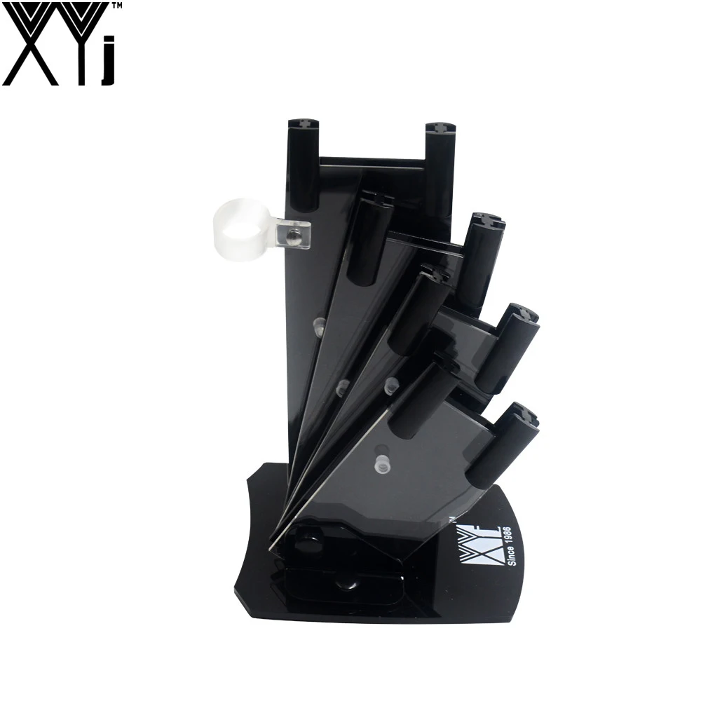 XYj 5-Pieces Set Knife Stand Used For 3" 4" 5" 6" Ceramic Knife + One Peeler High Grade Acrylic Knife Holder Black Knife Block
XYj 5-Pieces Set Knife Stand Used For 3" 4" 5" 6" Ceramic Knife + One Peeler High Grade Acrylic Knife Holder Black Knife Block