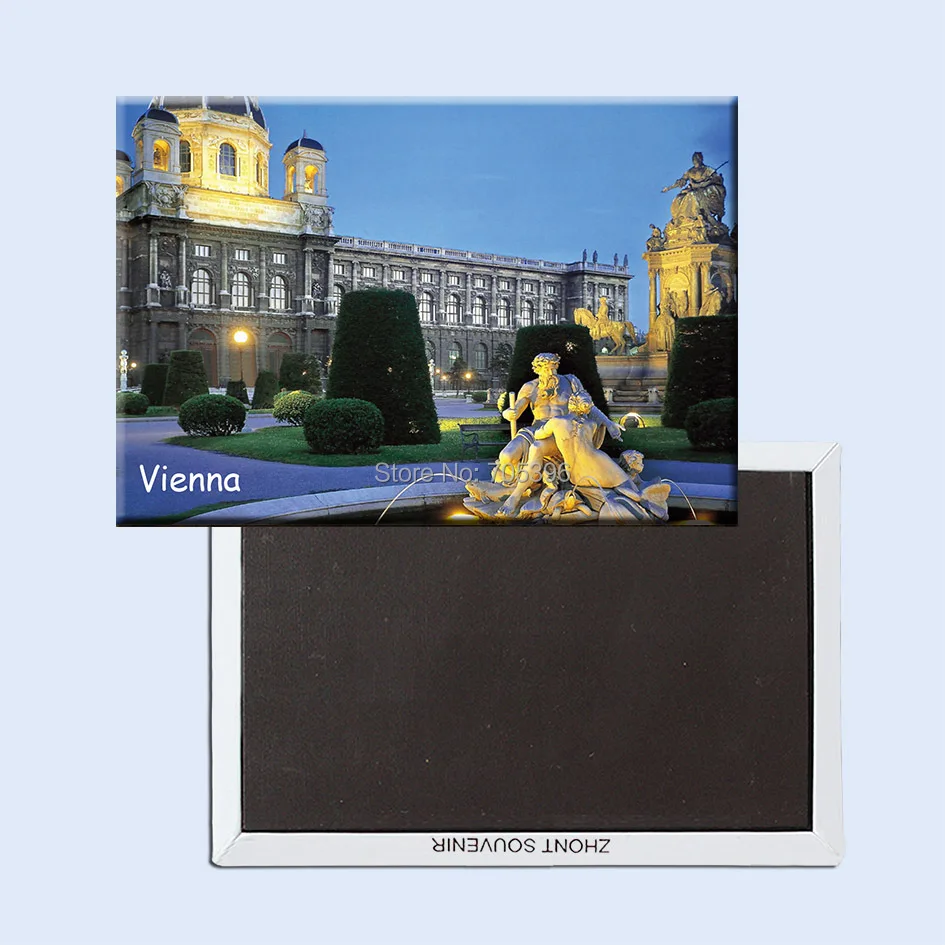

Tourist Refrigerator Magnets 78*54mm,Vienna Austria Travel Rigid Fridge Magnets 20883