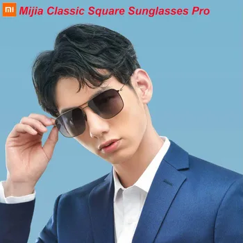 Xiaomi Mijia Classic Square Sunglasses PRO stainless steel frame Nylon polarized lens UV protection against oil stains Screwless
Xiaomi Mijia Classic Square Sunglasses PRO stainless steel frame Nylon polarized lens UV protection against oil stains Screwless