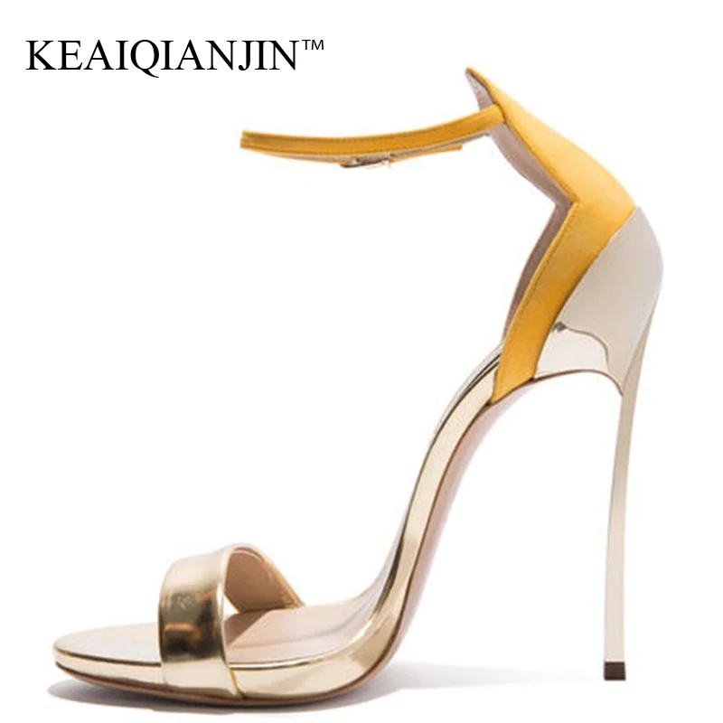 KEAIQIANJIN Women Open Toe Heels Sandals Fashion Heel Height Gladiator Bridal Shoes Plus Size 33 43 Party Sexy Wedding Sandals
KEAIQIANJIN Women Open Toe Heels Sandals Fashion Heel Height Gladiator Bridal Shoes Plus Size 33 43 Party Sexy Wedding Sandals