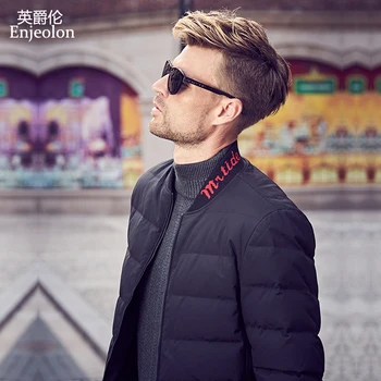 Enjeolon Brand Thicken Winter Down Jacket Men Light Down Coat For Men Jacket Parka Coat 3XL down Parka Male YR922
Enjeolon Brand Thicken Winter Down Jacket Men Light Down Coat For Men Jacket Parka Coat 3XL down Parka Male YR922