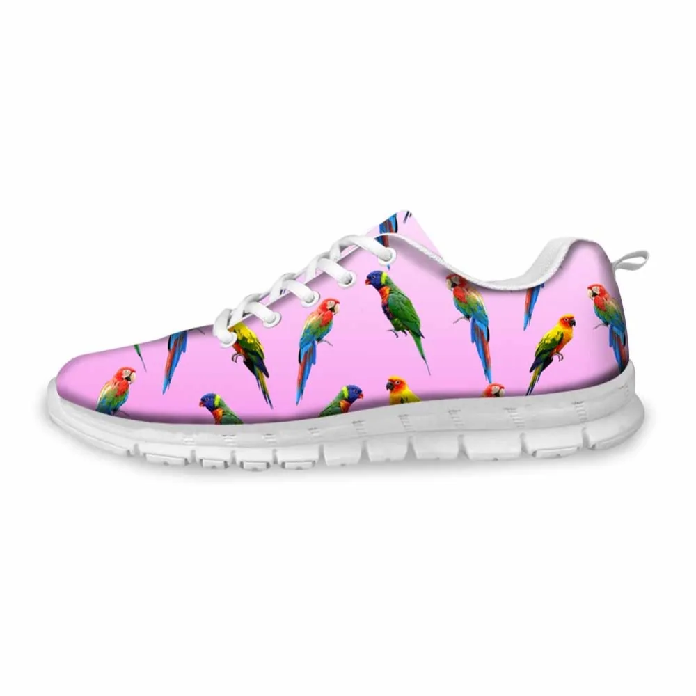 Noisydesigns Colorful background parrot printed Lace-up Walking Footwear Breathable fashion High Quality 3D Cartoon Print
Noisydesigns Colorful background parrot printed Lace-up Walking Footwear Breathable fashion High Quality 3D Cartoon Print
