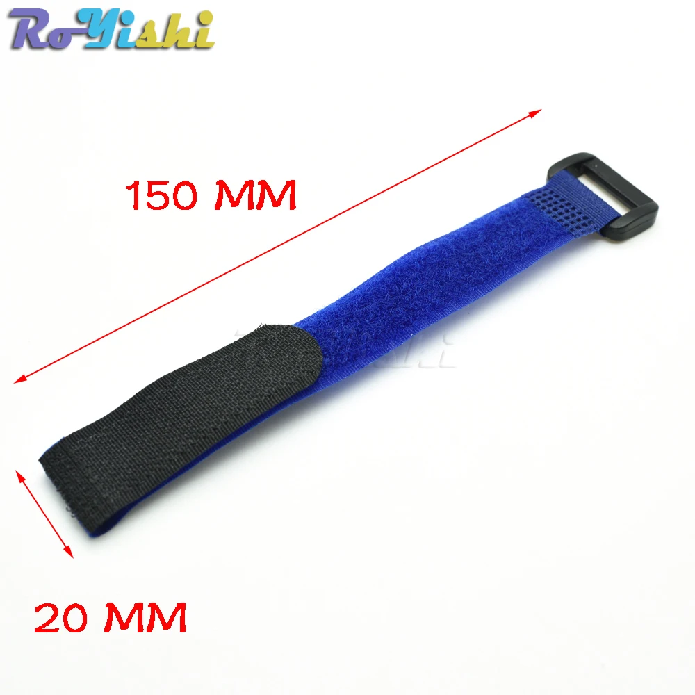 Description Picture 3 of item5pcs/pack Magic Tape Sticks cable ties model straps wire with battery stick buckle belt bundle tie hook&loop Fastener Tape