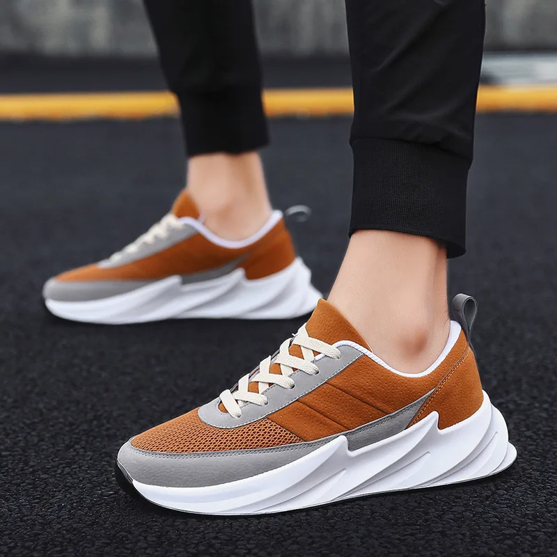 Vertvie New Men Casual Shoes Chunky Sneakers Height Platform Mens Shoes Fashion Black White Male Adult Lace Up Zapatos De Hombre
Vertvie New Men Casual Shoes Chunky Sneakers Height Platform Mens Shoes Fashion Black White Male Adult Lace Up Zapatos De Hombre