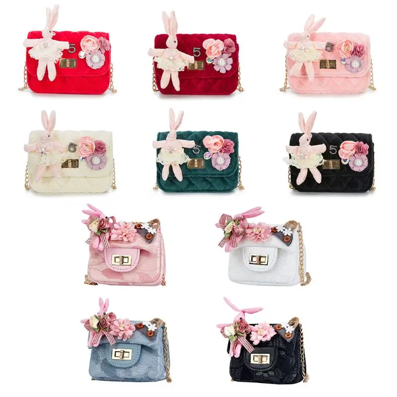 THINKTHENDO Flower Rabbit Toddler Kids Girls Shoulder Bag Handbag Purse Children School Messenger Lovely Mini Shoulder Bags
THINKTHENDO Flower Rabbit Toddler Kids Girls Shoulder Bag Handbag Purse Children School Messenger Lovely Mini Shoulder Bags