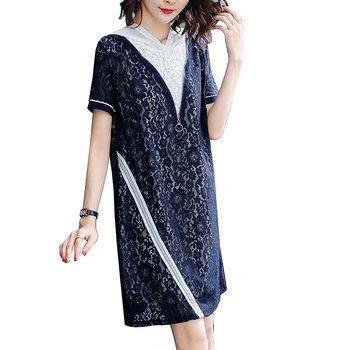 Women Loose Lace Dresses 2019 Summer New Short Sleeves Hooded Dress Sportswear Lady Casual Costume Plus Size Dresses
Women Loose Lace Dresses 2019 Summer New Short Sleeves Hooded Dress Sportswear Lady Casual Costume Plus Size Dresses