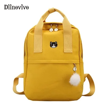 DIINOVIVO Women Backpack for School Teenagers Girls Vintage School Bag Ladies Canvas Fabric Backpacks Female Bookbag WHDV0693
DIINOVIVO Women Backpack for School Teenagers Girls Vintage School Bag Ladies Canvas Fabric Backpacks Female Bookbag WHDV0693