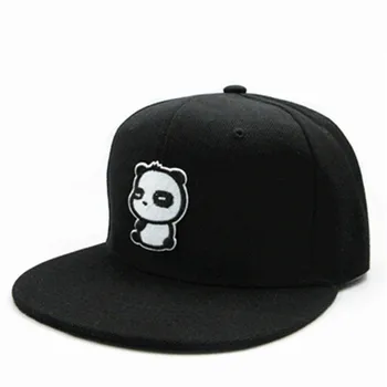 

LDSLYJR love panda embroidery cotton Baseball Cap hip-hop cap Adjustable Snapback Hats for men and women 239