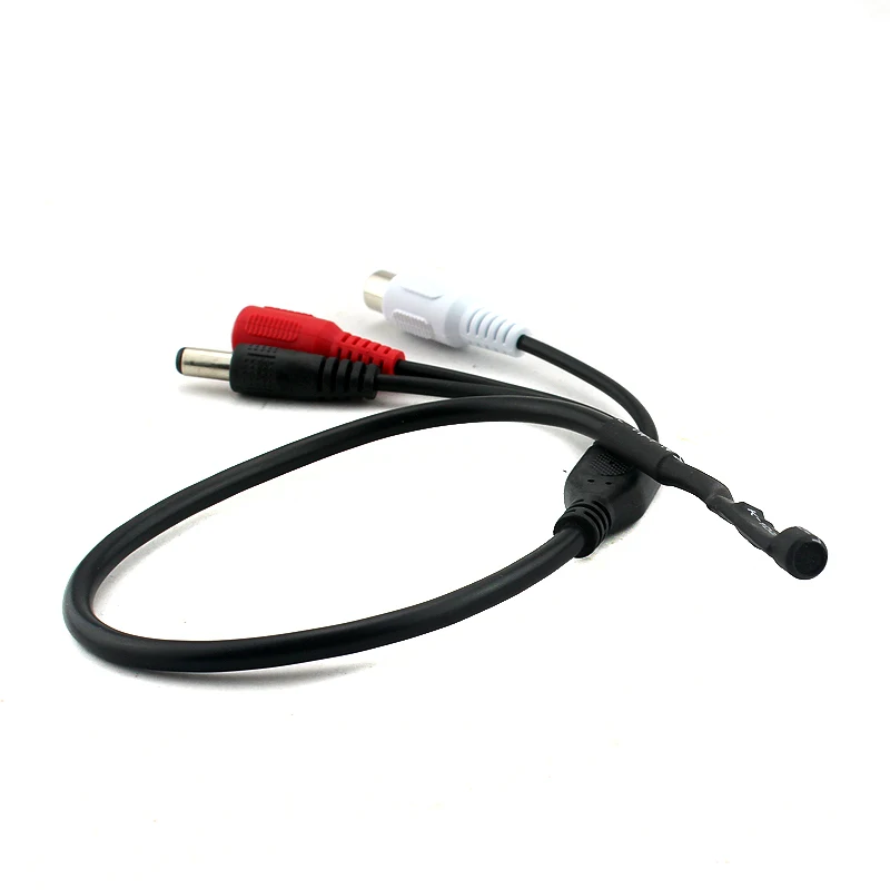 SMTKEY Mini Audio CCTV Microphone Mic RCA Output for CCTV Security System Camera DVR
SMTKEY Mini Audio CCTV Microphone Mic RCA Output for CCTV Security System Camera DVR
