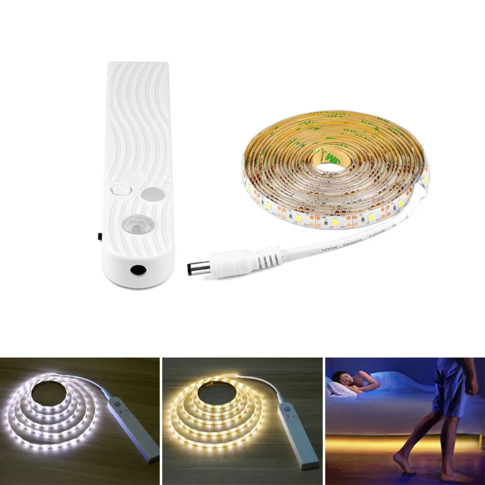 PIR Motion Sensor LED Strip Light 5V Battery Waterproof LED Flexible Tape tira LED USB LED Strip Lamp Kitchen Light TV Backlight
PIR Motion Sensor LED Strip Light 5V Battery Waterproof LED Flexible Tape tira LED USB LED Strip Lamp Kitchen Light TV Backlight