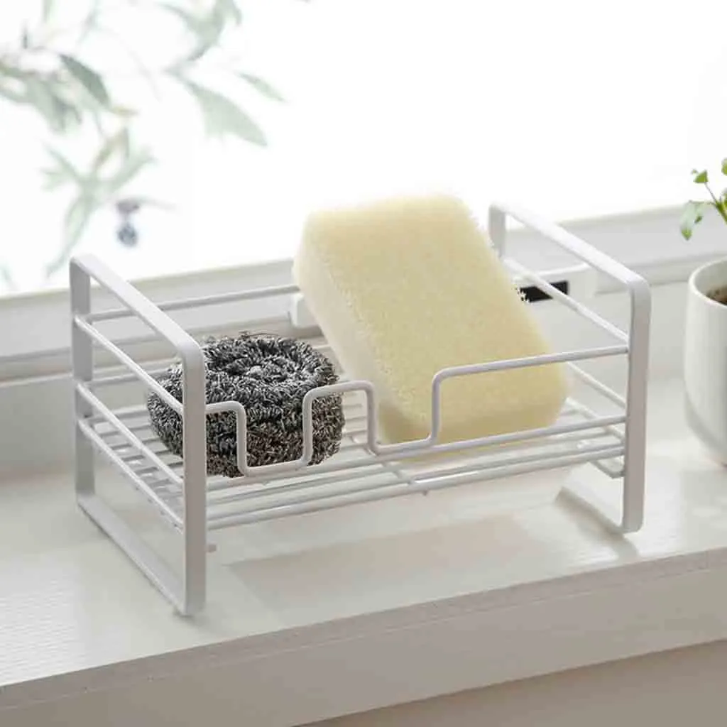 Iron Rack Pool Storage Rack Free Punching Kitchen Sink Sponge Drain Rack Storage Rack Concealed hook Suitable
Iron Rack Pool Storage Rack Free Punching Kitchen Sink Sponge Drain Rack Storage Rack Concealed hook Suitable