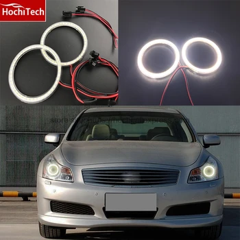 HochiTech Ultra bright SMD white LED angel eyes halo ring kit daytime running light DRL for nissan Infiniti G35 2006 2007 2008
HochiTech Ultra bright SMD white LED angel eyes halo ring kit daytime running light DRL for nissan Infiniti G35 2006 2007 2008