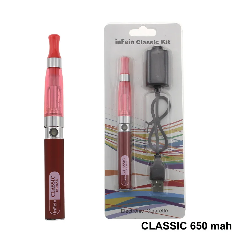 inFein CLASSIC Electronic Cigarette 650mah Red no-logo.jpg