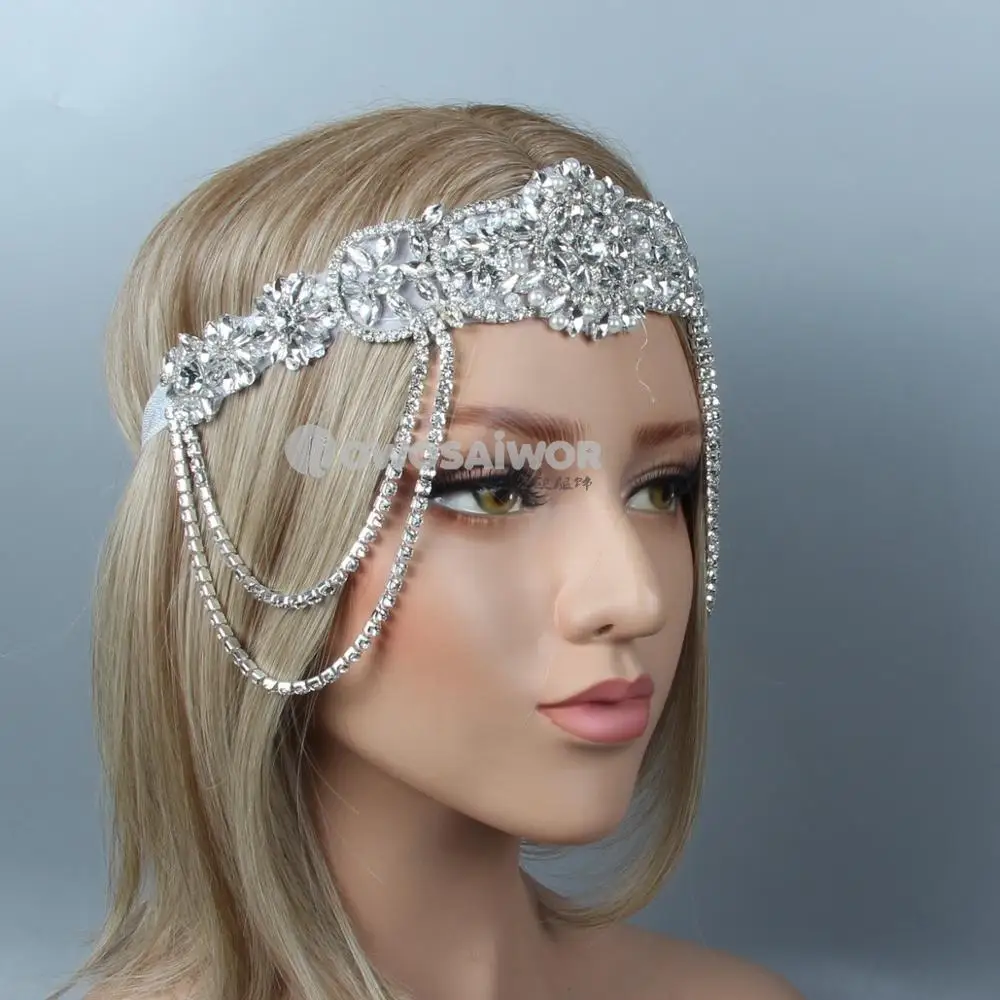 Crystal Rhinestone Luxury Wedding Hair Accessories Handmade Delicate Pendant Bridal Hair Hoop Priceless Decoration
Crystal Rhinestone Luxury Wedding Hair Accessories Handmade Delicate Pendant Bridal Hair Hoop Priceless Decoration