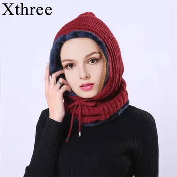 Xthree Women's Knitted Beanie Hat Scarf Set Skullies Beanies Winter Hats For Men Women Cap Solid Bonnet Mask Brand Hat
Xthree Women's Knitted Beanie Hat Scarf Set Skullies Beanies Winter Hats For Men Women Cap Solid Bonnet Mask Brand Hat