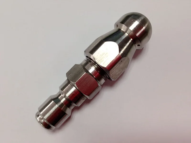 1/4" BSP Sewer Cleaning Nozzle with a 1/4" Quick Release Connector, Pressure Washer Accessorie
1/4" BSP Sewer Cleaning Nozzle with a 1/4" Quick Release Connector, Pressure Washer Accessorie