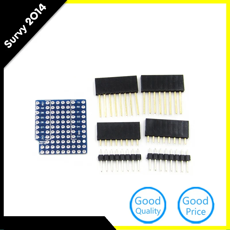 10 Pcs For WeMos Breadboard Expansion Shield Pin Lithium battery D1 Mini Module For Arduino Compatible
10 Pcs For WeMos Breadboard Expansion Shield Pin Lithium battery D1 Mini Module For Arduino Compatible