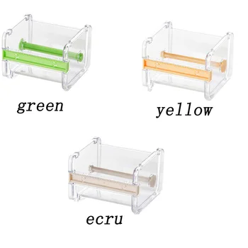 1PC New Fashion Creative Practical Desktop Washi Tape Tape Cutter Roll Holder Dispenser School Stationery Office Supplies
1PC New Fashion Creative Practical Desktop Washi Tape Tape Cutter Roll Holder Dispenser School Stationery Office Supplies