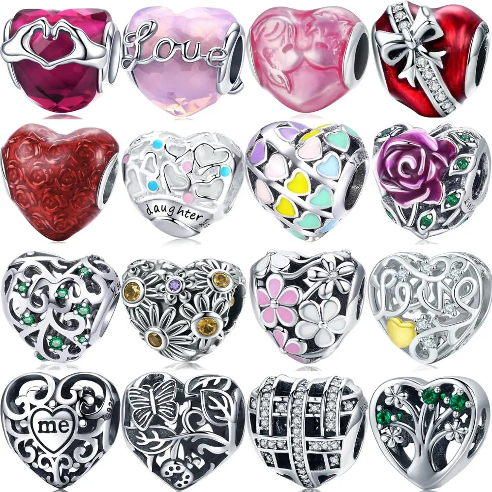 enamel Heart-shaped 925 sterling silver beads fit Pandora original charm bracelet necklace making women jewelry hot sale
enamel Heart-shaped 925 sterling silver beads fit Pandora original charm bracelet necklace making women jewelry hot sale