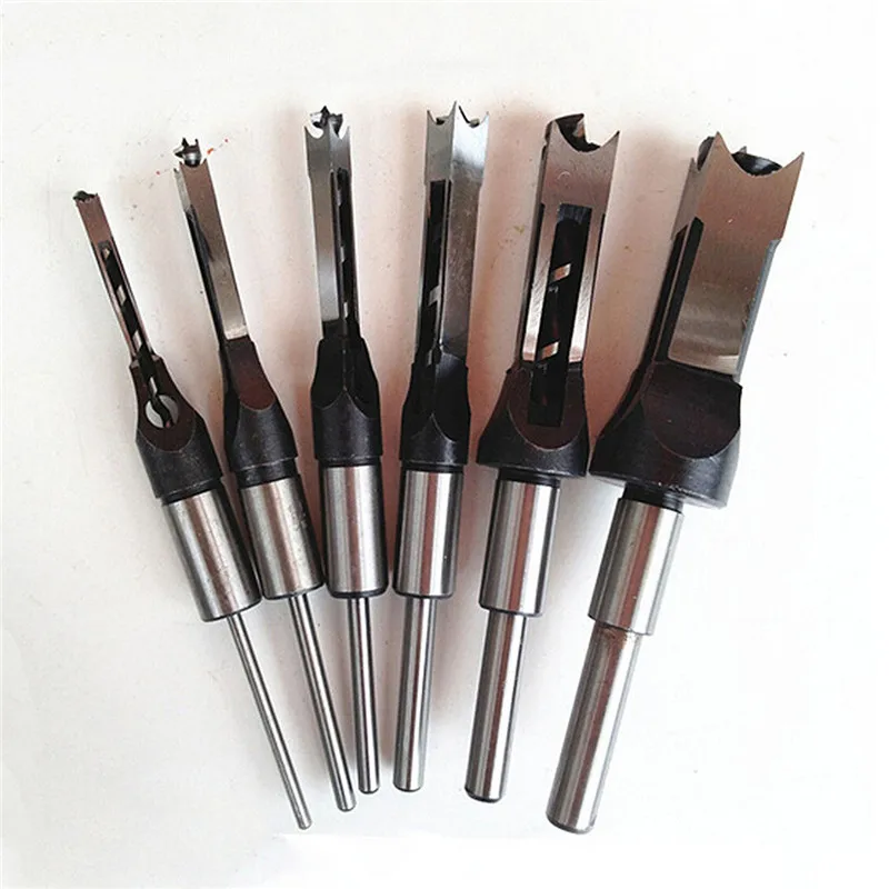 High Speed Steel drill bit Metric Mortising Chisel Woodwork Square Hole Drill Bit Cutter Tool 1/2' 3/8' 5/16' 1/4' wood drill
High Speed Steel drill bit Metric Mortising Chisel Woodwork Square Hole Drill Bit Cutter Tool 1/2' 3/8' 5/16' 1/4' wood drill