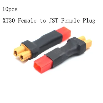 10pcs/lot XT30 Female to JST Plug Battery Adapter Connector For RC Model FPV Spare Parts Accessories
10pcs/lot XT30 Female to JST Plug Battery Adapter Connector For RC Model FPV Spare Parts Accessories