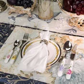 4 PCS Flatware Set Cutlery Set Luxury Silverware Dinnerware Stainless Steel Western Mirror Polishing Kitchen Tool Christmas Gift
4 PCS Flatware Set Cutlery Set Luxury Silverware Dinnerware Stainless Steel Western Mirror Polishing Kitchen Tool Christmas Gift