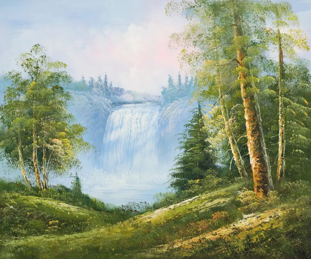 Modern Living Room Wall Decoration Canvas Art Painting Landscape Oil Painting Beaver Falls Hand Painted Museum Quality
Modern Living Room Wall Decoration Canvas Art Painting Landscape Oil Painting Beaver Falls Hand Painted Museum Quality