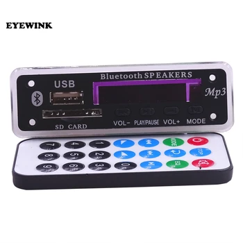 10set/lot Bluetooth MP3 Decoding Board Module w/ SD Card Slot / USB / FM / Remote Decoding Board Module
10set/lot Bluetooth MP3 Decoding Board Module w/ SD Card Slot / USB / FM / Remote Decoding Board Module