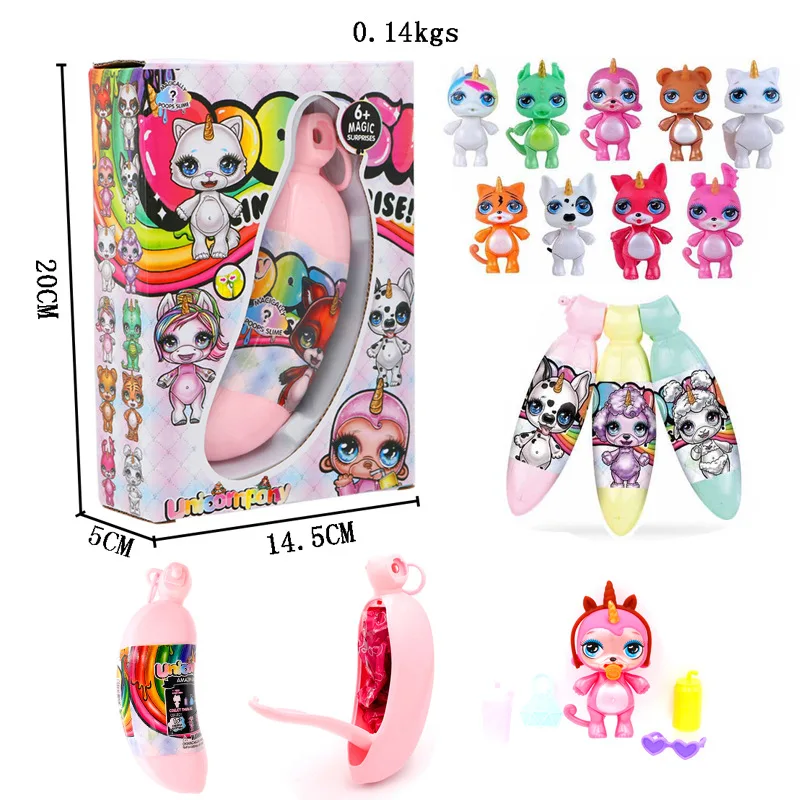 Poopsie Slime Unicorn Banana Product Squeeze Sparkly Critters Cans Shaky Toys Gifts for Children
Poopsie Slime Unicorn Banana Product Squeeze Sparkly Critters Cans Shaky Toys Gifts for Children