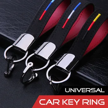 1PC Leather Metal Stainless Steel Car Key Ring Newest Key Chain Black Color Flag Car Style Auto Car Accessories
1PC Leather Metal Stainless Steel Car Key Ring Newest Key Chain Black Color Flag Car Style Auto Car Accessories