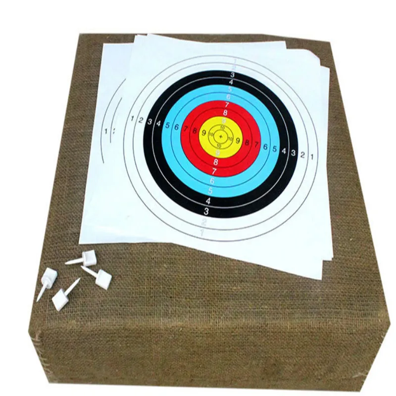 5PCS 40 * 40cm target paper darts target paper full ring practice target paper archery equipment
5PCS 40 * 40cm target paper darts target paper full ring practice target paper archery equipment