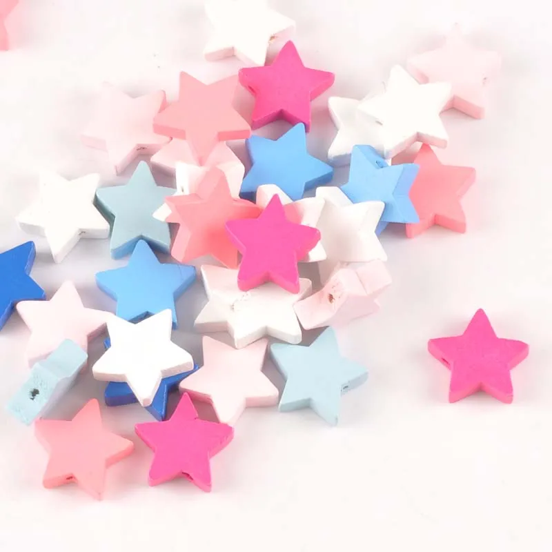 19mm 20pcs mixed color Natural Wooden star Wooden Beads For kids Jewelry Making MT2018X
19mm 20pcs mixed color Natural Wooden star Wooden Beads For kids Jewelry Making MT2018X