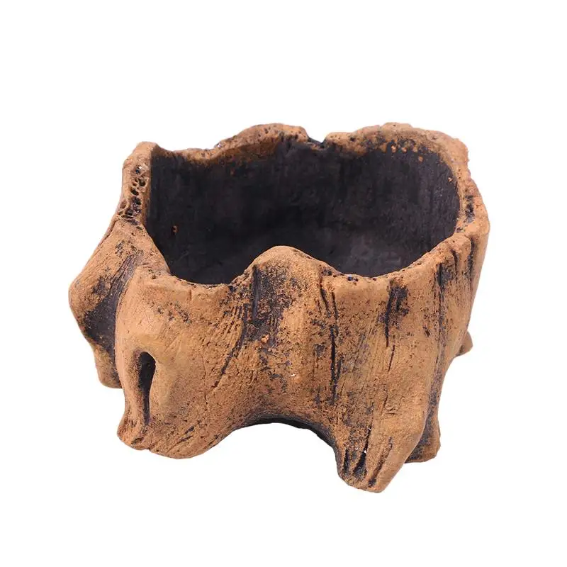1PC Wood Creative Vintage Imitation Cement Flower Pot Flower Pot Plant Container for Decoration Office Tabletop
1PC Wood Creative Vintage Imitation Cement Flower Pot Flower Pot Plant Container for Decoration Office Tabletop